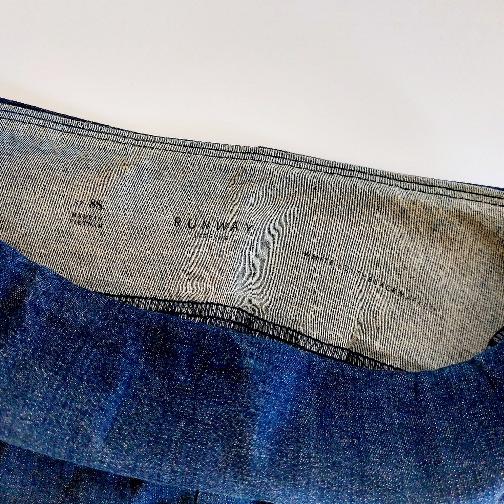 NWT‎ Denim Runway Legging Size 8S White House Black Market style #570314115 - Picture 4 of 11